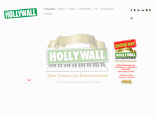 Tablet Screenshot of hollywall.com